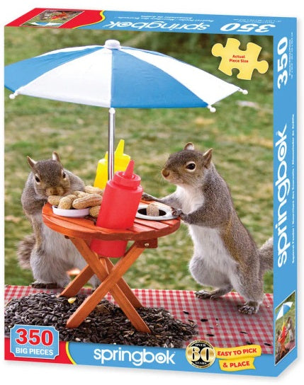 Squirrel Feeder 350pc Puzzle