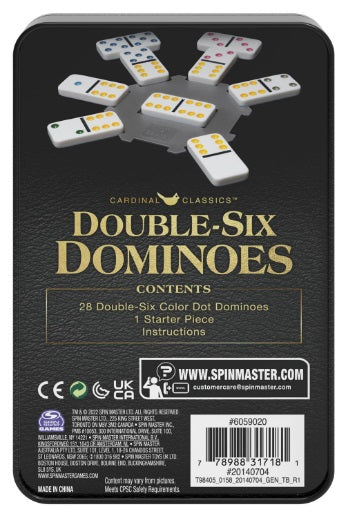 Double Six Dominoes Set