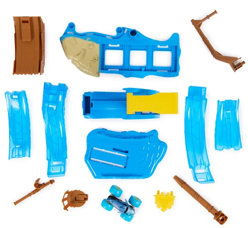 1/64 Monster Jam Megalodon Loop of Doom Playset