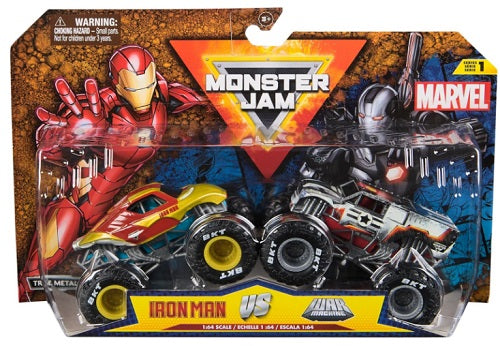 Monster Jam Marvel 2 Pack