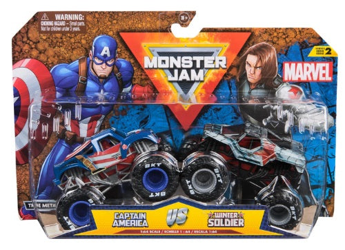 Monster Jam Marvel 2 Pack