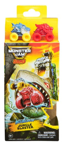 Monster Jam Mini Launcher Megalodon Jungle Blaster