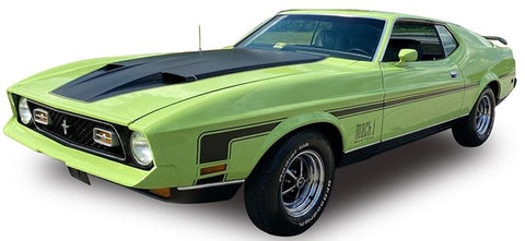 1/18 1971 Ford Mustang Mach 1 Green