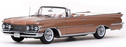 1/18 1959 Oldsmobile "98" Open Convertible Bronze Mist