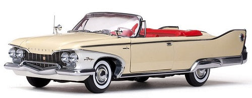 1/18 1960 Plymouth Fury Open Convertible Buttercup Yellow