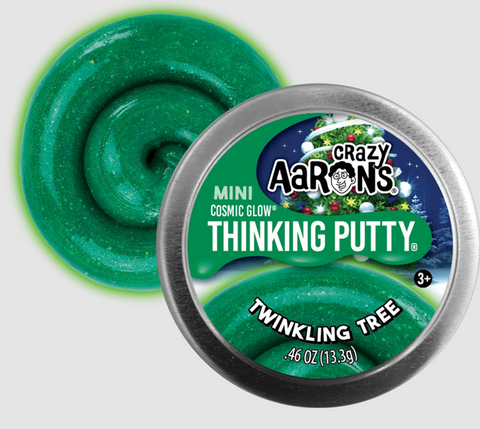 Twinkling Tree Crazy Aarons Thinking putty tin