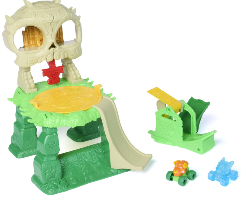 Crash and Crumble Skull Escape Monster Jam playset