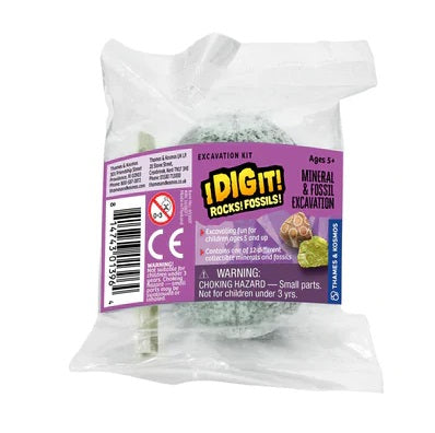 I Dig It! Rocks and Fossils Mini Excavation Kit