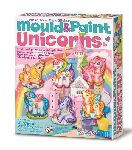 Box of Make Your Own Glitter Mould & Paint Unicorns