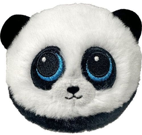 Round Panda plush face
