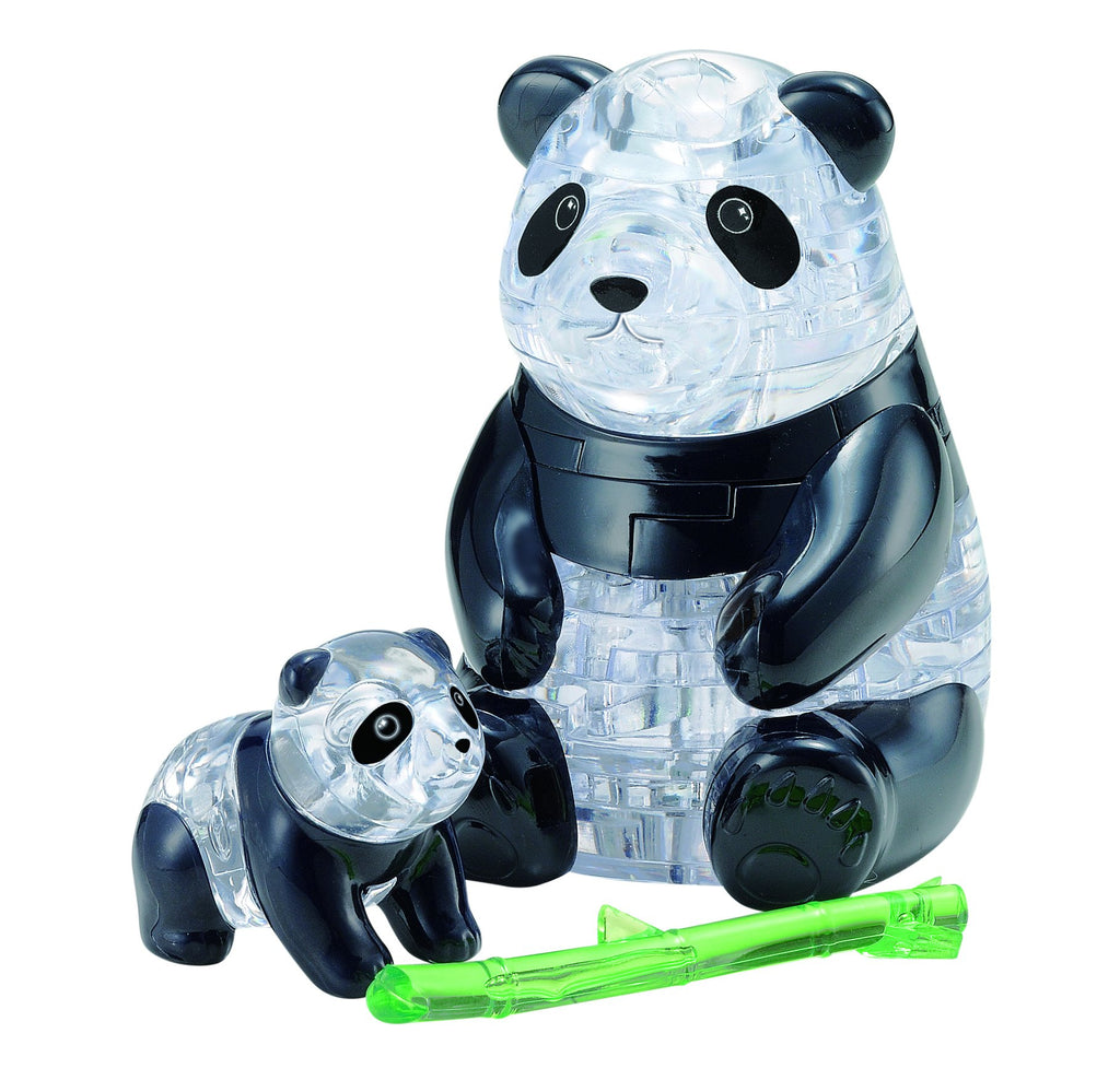 Panda and Baby: 50 Pcs Crystal Puzzle