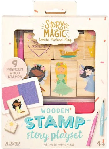 Mini Wooden Stamp Set