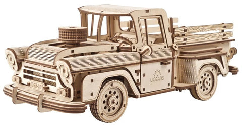 UGears Pickup Lumberjack Wooden Mechanical Model Kit