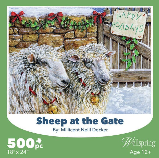 500pc Sheep at the Gate Puzzle