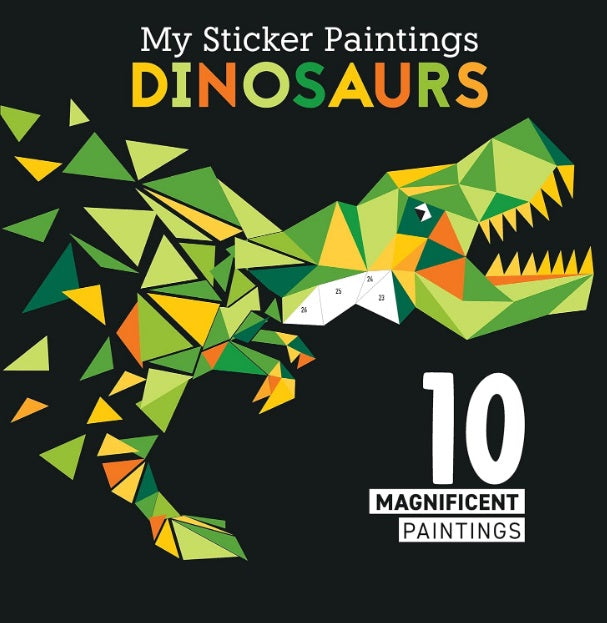 Dinosaurs Sticker Paintings