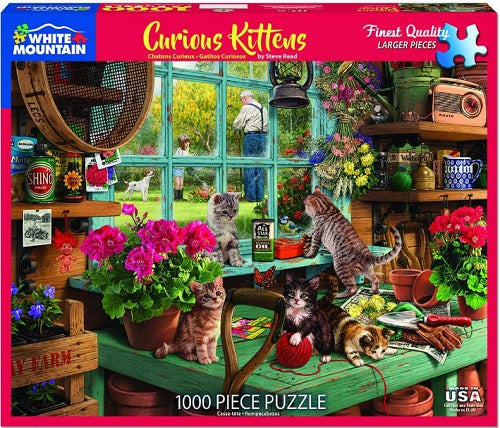 Curious Kittens 1000pc Puzzle