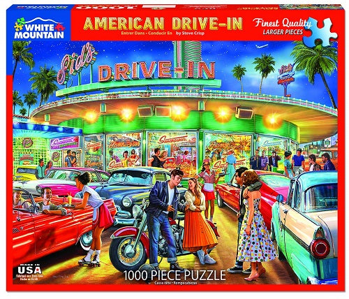 American Drive-In 1000pc Puzzle