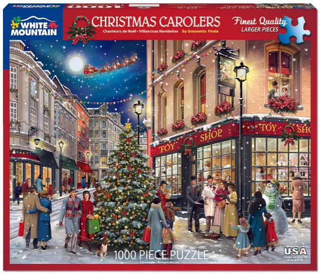 1000pc Christmas Carolers