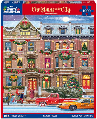 Christmas in the City 1000pc Puzzle