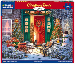 Christmas Door 500pc Puzzle