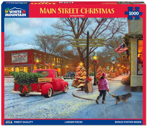 Main Street Christmas 1000pc Puzzle