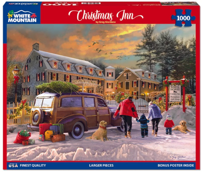 1000pc Christmas Inn