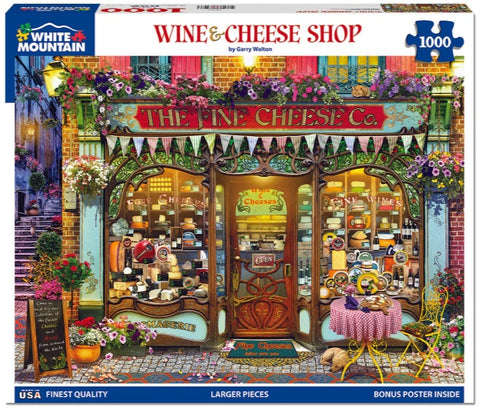 Wine & Cheese Shop 1000pc Puzzle