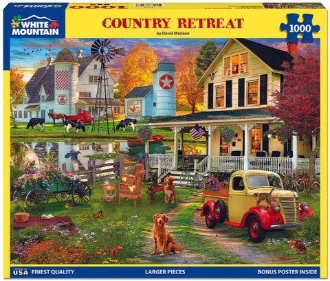 Country Retreat 1000pc Puzzle