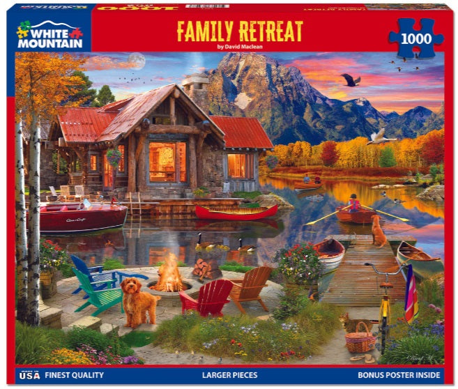 1000pc Family Retreat