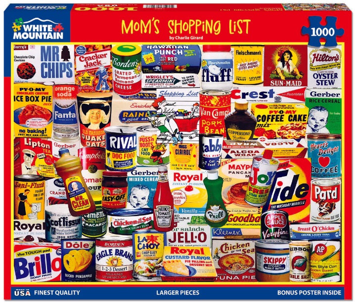 1000pc Mom' Shopping List