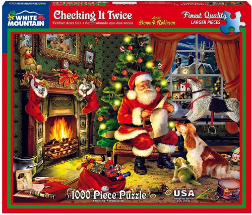 Checking It Twice 1000pc Puzzle