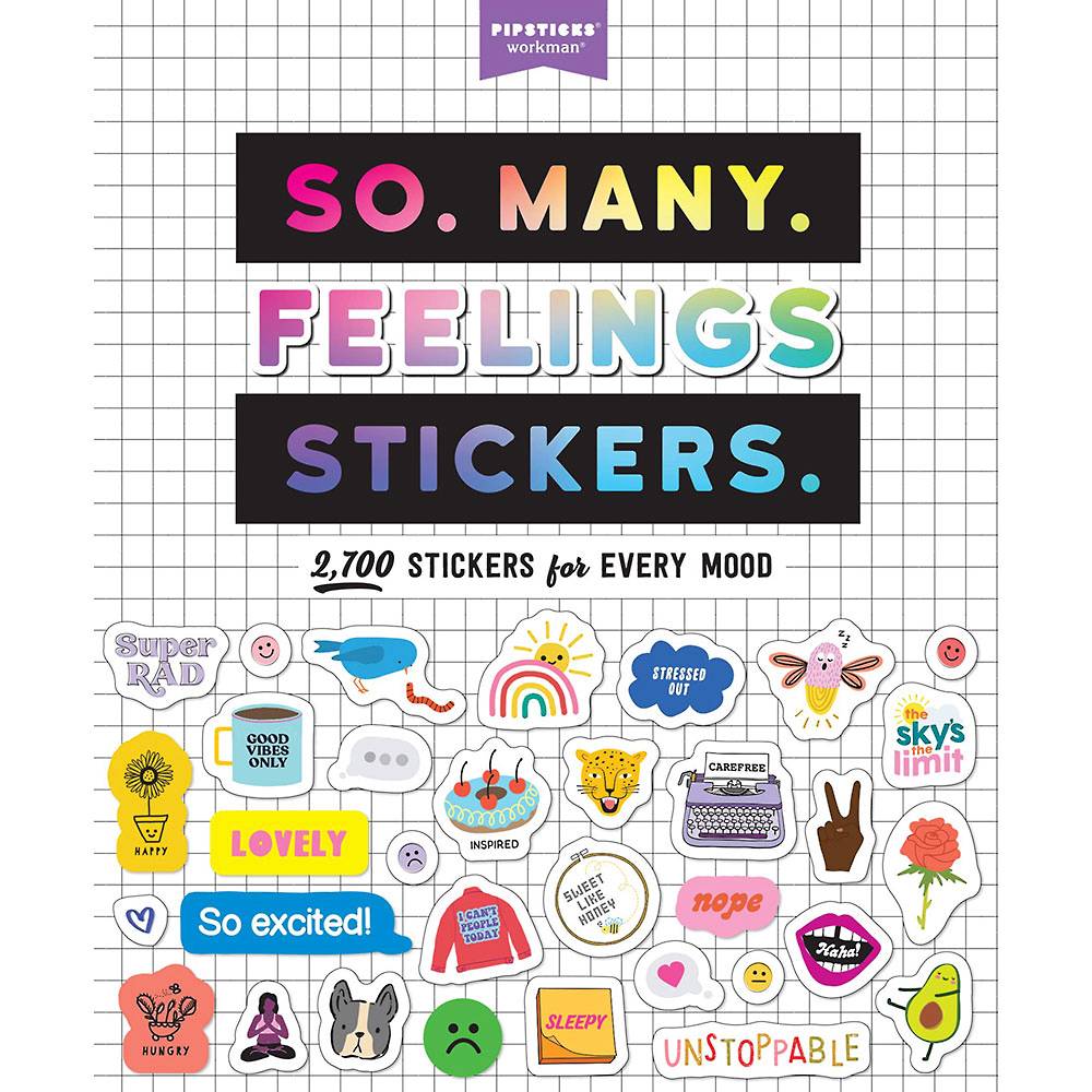 So. Many. Feelings Sticker Book