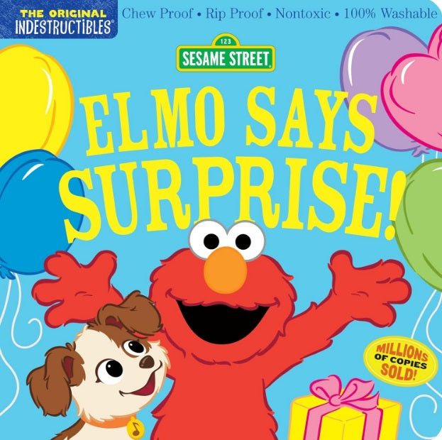 Indestructibles Elmo Says Surp