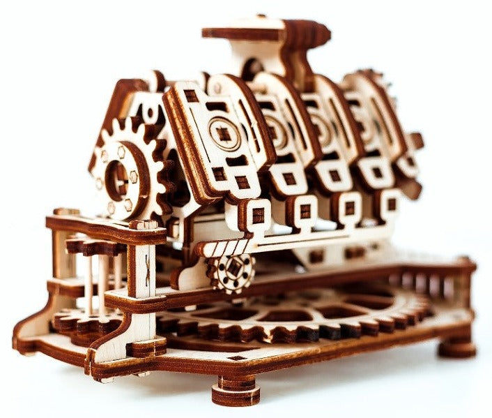 Wooden City V8 Engine