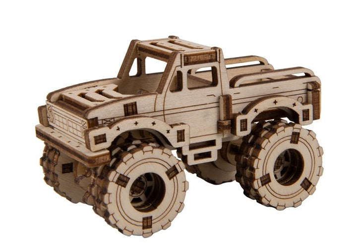 Wooden City Monster Truck 4x4