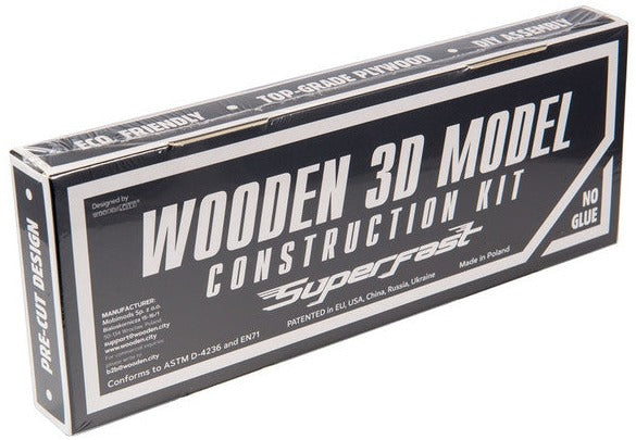 Wooden City Monster Truck 4x4