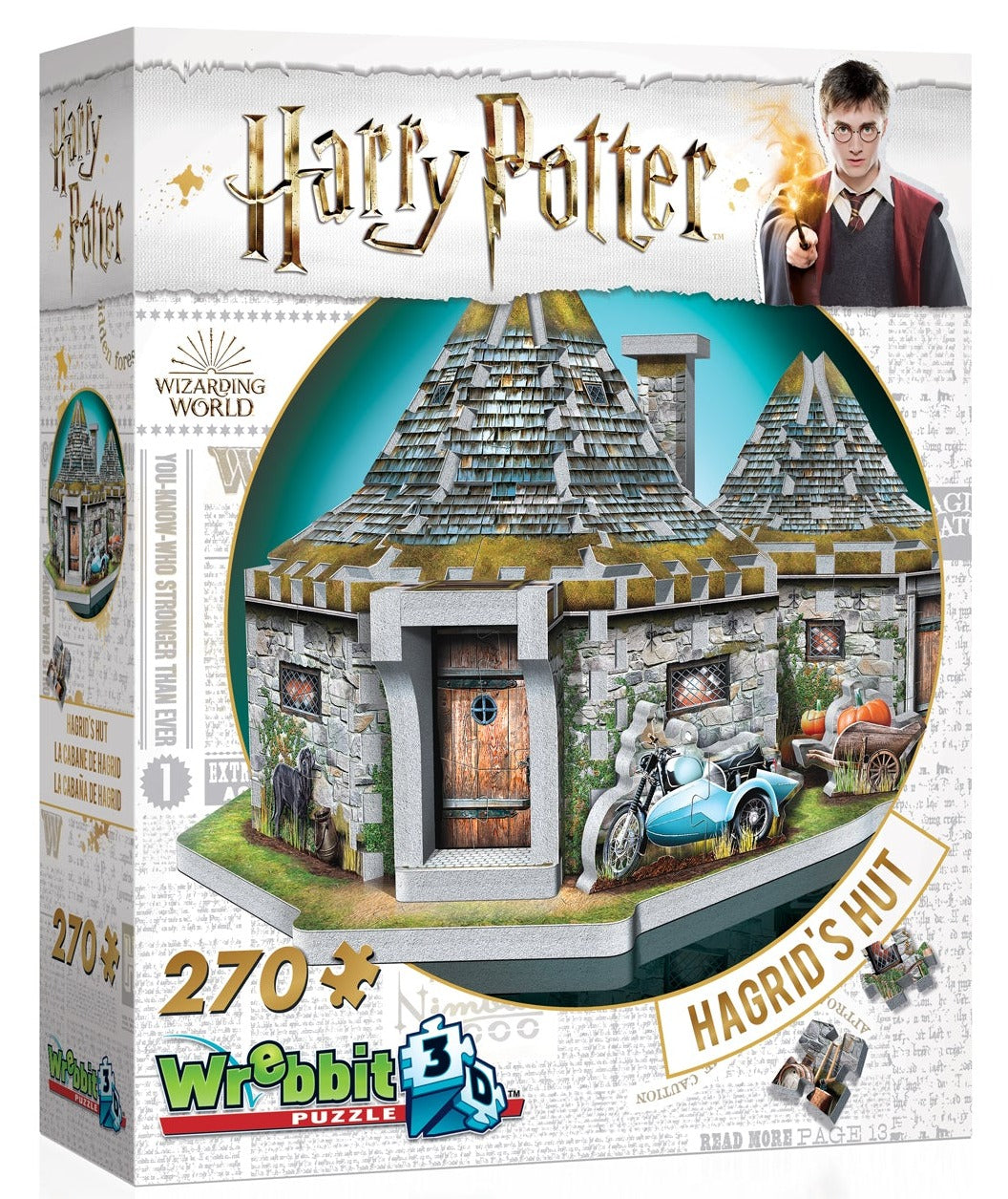 Hagrid's Hut 3D Puzzle