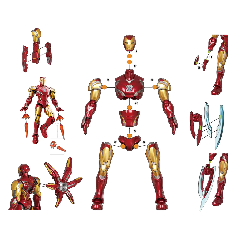 Marvel Infinity Saga Champion Class 01 Iron Man MK85 Model Kits