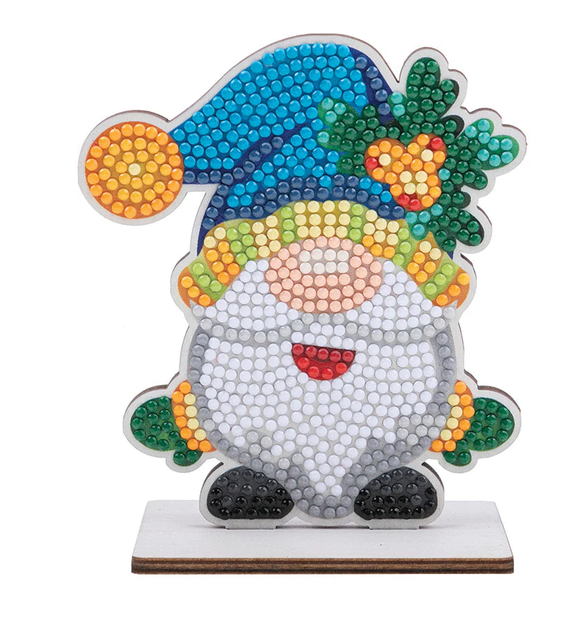 Crystal Art Gnome Festive Buddies Kit