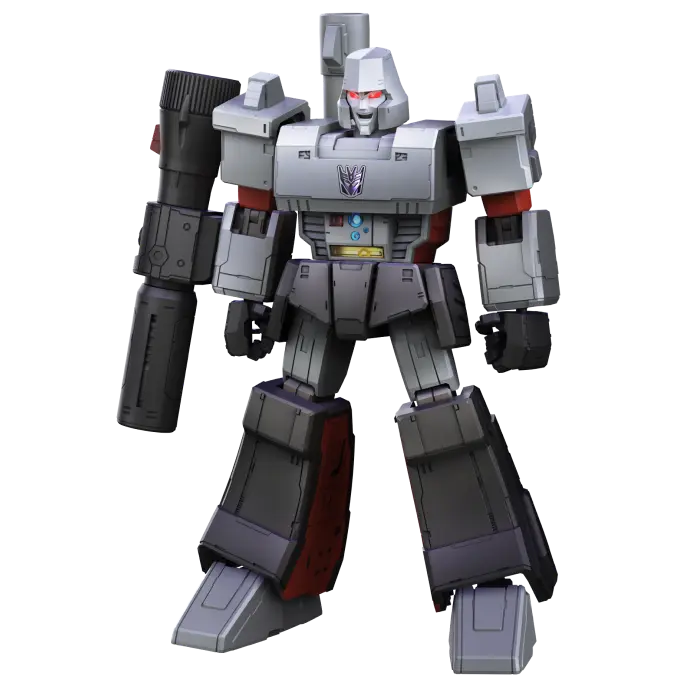 Assembled Megatron model kit.