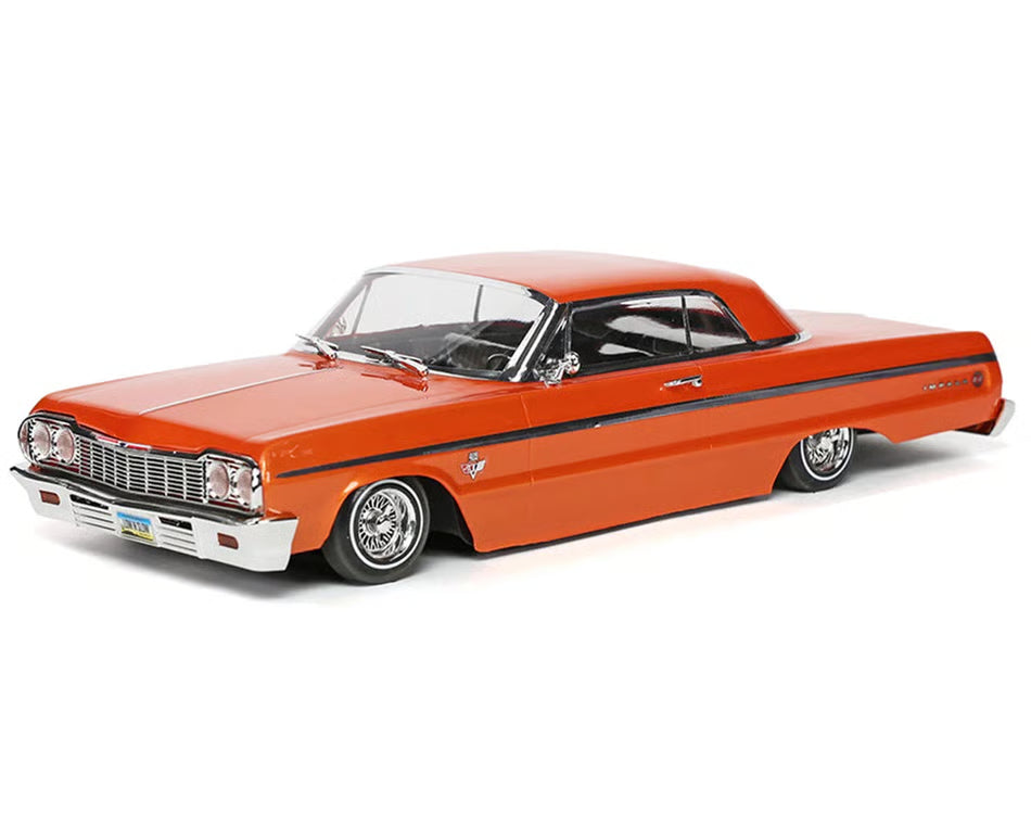 SixtyFour 1/18 1964 Chevrolet Impala Hopping SS Lowrider Orange PREORDER