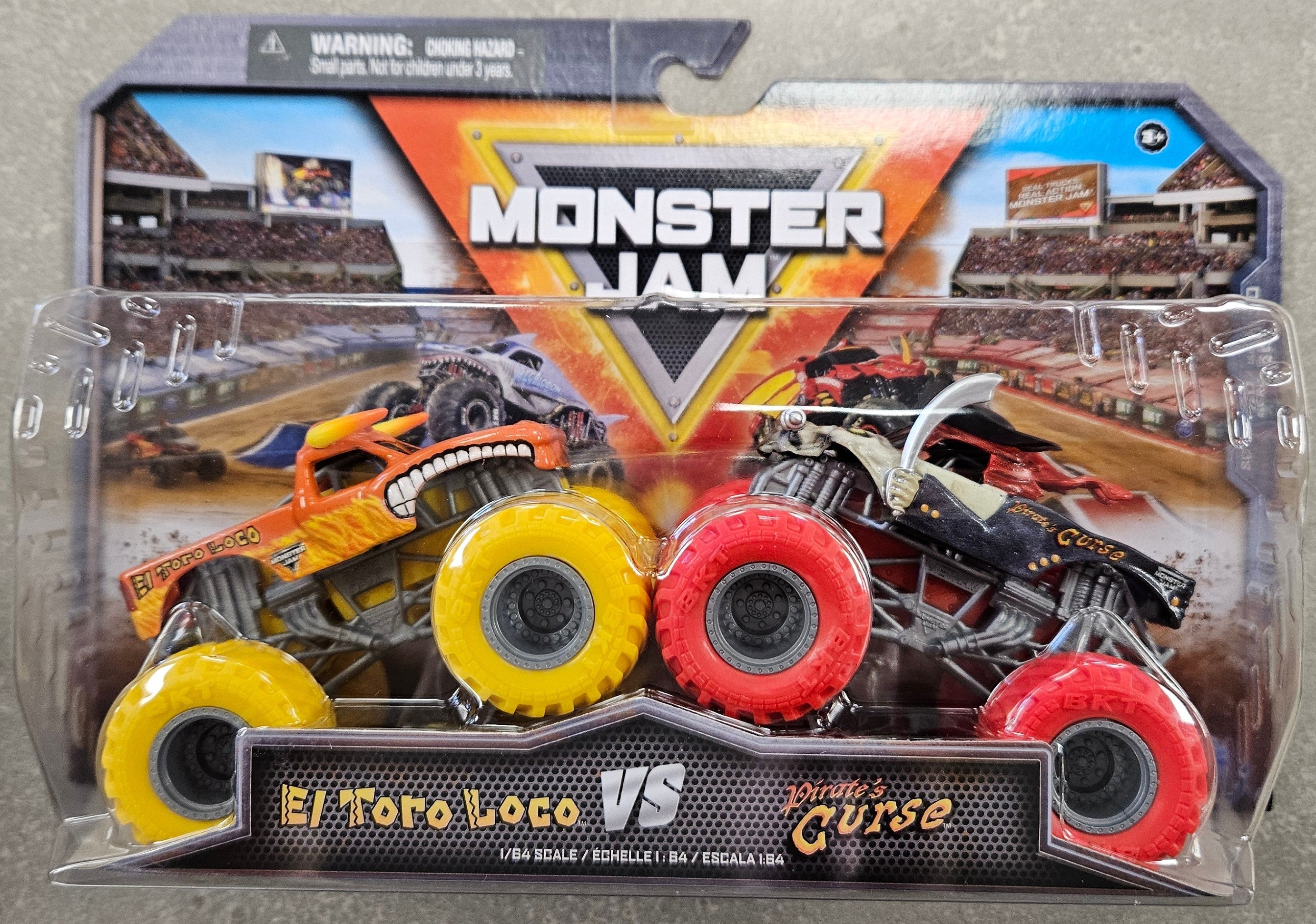 1/64 Monster Jam 2 Pack