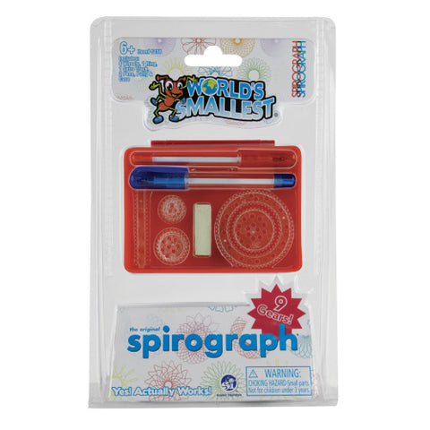 World's Smallest Spirograph Set in Retail Package