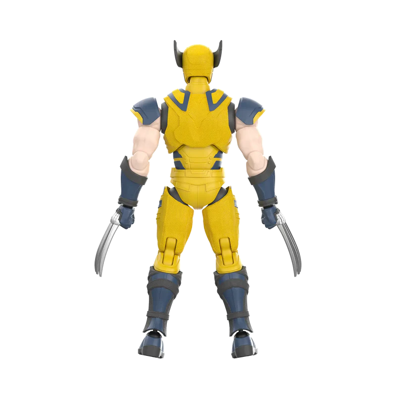 Back view of Wolverine model kit.