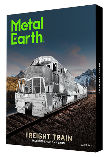 Metal Earth - Freight Train Set