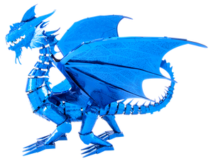 Metal Earth - ICONX - Blue Dragon