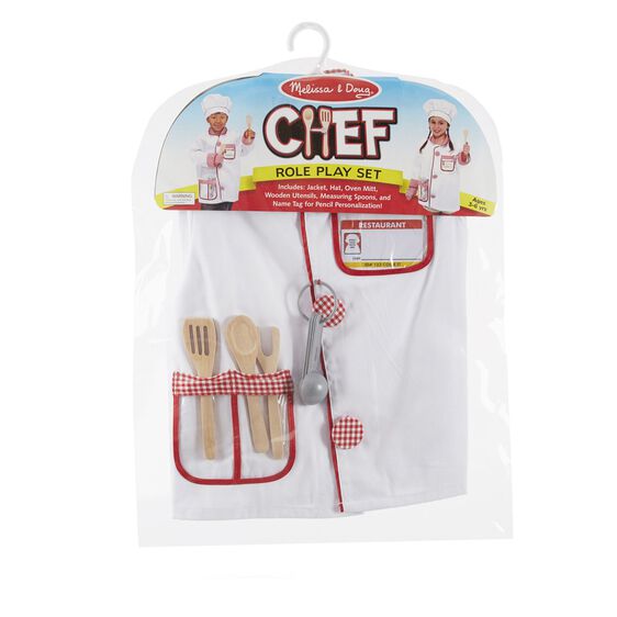 Chef Costume Role Play Set
