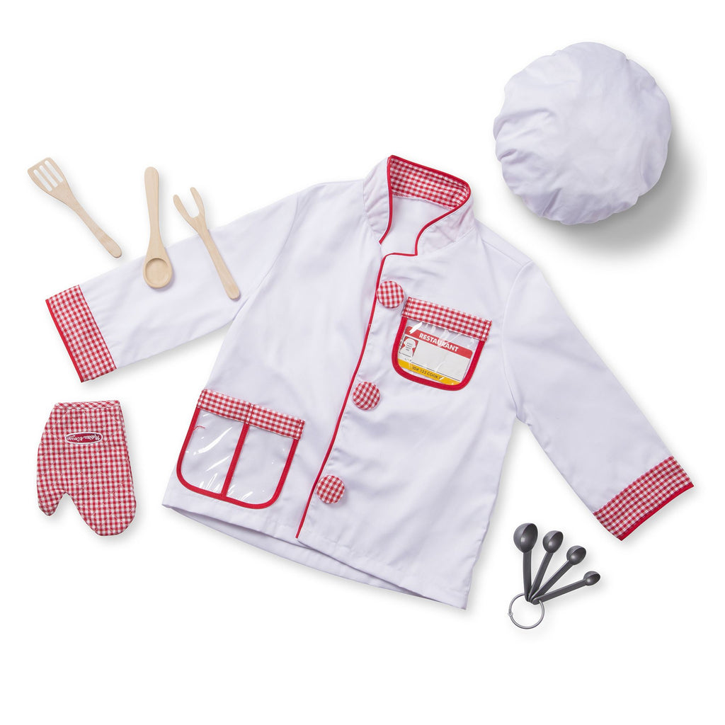Chef Costume Role Play Set
