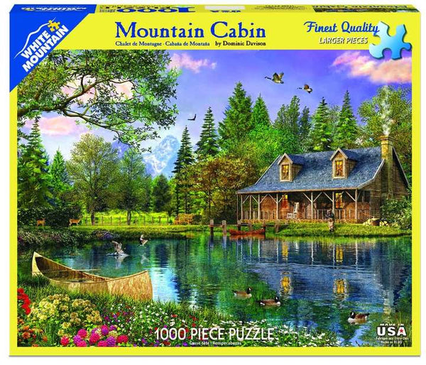 Mountain Cabin 1000pc Puzzle