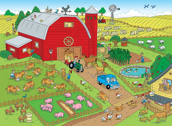 101 Things to Spot on a Farm 101pc Puzzle